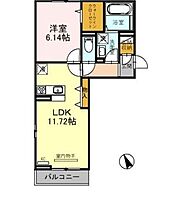 アンジェ・ユウ  ｜ 兵庫県姫路市飾磨区恵美酒（賃貸アパート1LDK・2階・45.02㎡） その2