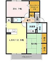 ベルメゾン  ｜ 兵庫県姫路市香寺町広瀬（賃貸アパート2LDK・2階・62.10㎡） その2