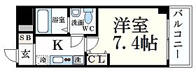 Capital.I姫路  ｜ 兵庫県姫路市南町（賃貸マンション1K・7階・23.64㎡） その2