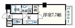 間取図画像 1K