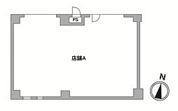 プリオール湘南長後 ワンルームの間取図画像