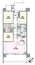 間取図画像 3LDK