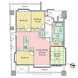 間取図画像 4LDK