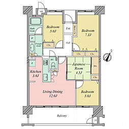 間取図画像 4LDK