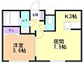 リベルティ平岸2階4.9万円
