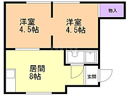 第二安藤ハイツ 1階/2