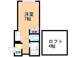 間取図画像 ワンルーム