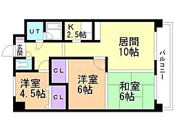 間取図画像 3LDK