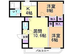 グランジェコート福住 1階