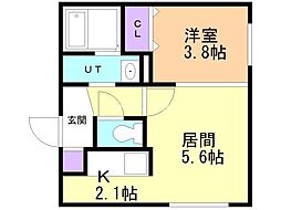 札幌市営東豊線 福住駅 徒歩3分 3階/-