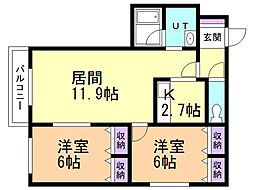 ラフィーネ福住 3階