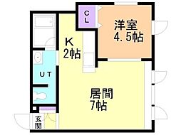 マリンパレス月寒壱番館 3階/302