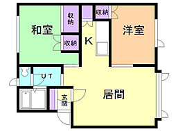 ノースプルメリア 2階