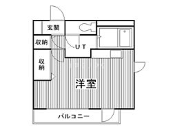 間取図画像 ワンルーム