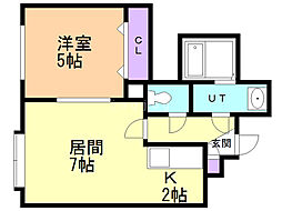 フローラ 2階/203