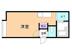 FlatHome ワンルームの間取図画像