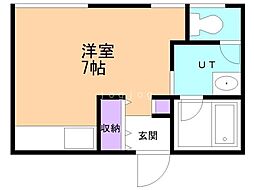 間取図画像 ワンルーム