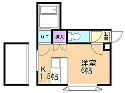 間取図画像 ワンルーム