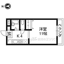 京都府京都市西京区大枝沓掛町（賃貸マンション1DK・2階・28.00㎡） その2