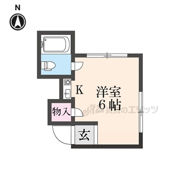 ルフランレスト 105｜京都府亀岡市追分町八ノ坪(賃貸マンション1R・1階・15.00㎡)の写真 その2