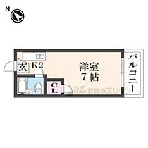 京都府京都市西京区大枝塚原町（賃貸マンション1K・2階・18.00㎡） その2