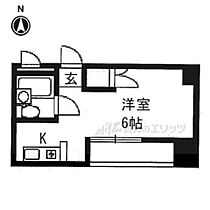 京都府京都市右京区太秦帷子ノ辻町（賃貸マンション1R・3階・21.42㎡） その2