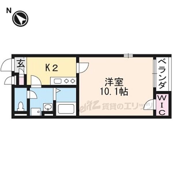 レオネスクトMATSUO 202｜京都府京都市西京区松室地家町(賃貸アパート1K・2階・31.21㎡)の写真 その2