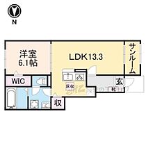 KT南丹 103 ｜ 京都府南丹市園部町木崎町下ヲサ（賃貸アパート1LDK・1階・50.01㎡） その2