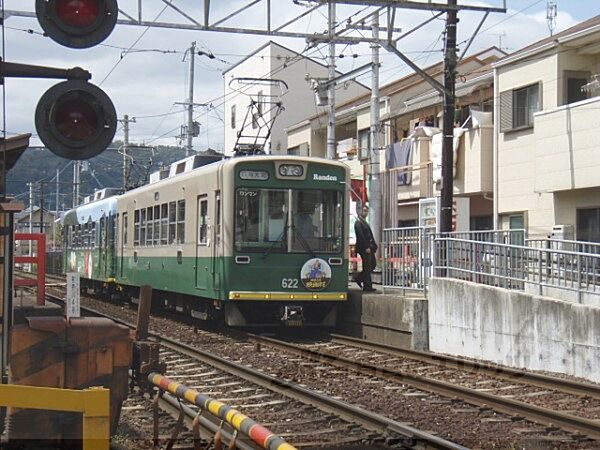 画像24:嵐電車折神社駅まで330メートル