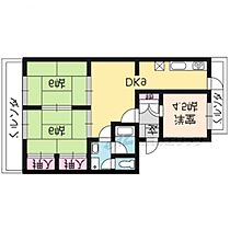 京都府京都市西京区山田上ノ町（賃貸マンション3LDK・2階・63.54㎡） その2