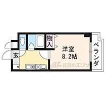 京都府京都市西京区樫原盆山（賃貸マンション1K・4階・27.00㎡） その1