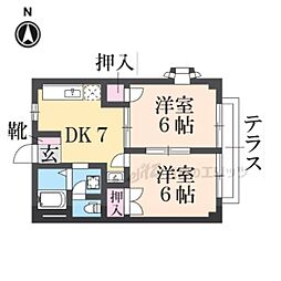 🉐敷金礼金0円！🉐カーム石川Ｂ
