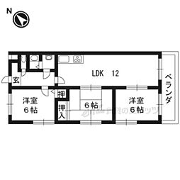 メゾンドリッツ 3LDKの間取図画像