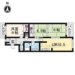 ヴェルデ三番館 3LDKの間取図画像