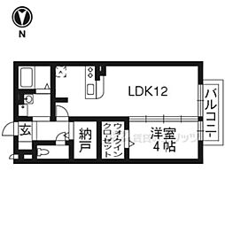 エクセルシオーネ 1LDKの間取図画像