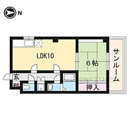 MACCOOP 1LDKの間取図画像