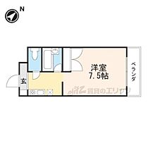 サンリフレッシュ 402 ｜ 滋賀県湖南市平松北2丁目（賃貸マンション1K・4階・22.40㎡） その2