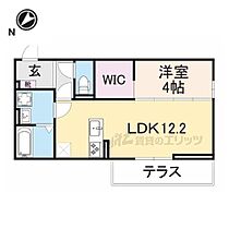 滋賀県野洲市小篠原（賃貸アパート1LDK・1階・41.86㎡） その2