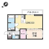 ｃｏｌｌｉｎａ一里山 201 ｜ 滋賀県大津市一里山5丁目（賃貸アパート1LDK・2階・42.79㎡） その2