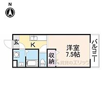 滋賀県米原市下多良2丁目（賃貸アパート1K・1階・26.08㎡） その2