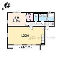 滋賀県甲賀市甲南町寺庄（賃貸アパート1LDK・2階・51.34㎡） その2