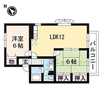 ロイヤルシャトーＦ 101 ｜ 滋賀県近江八幡市中村町（賃貸アパート2LDK・1階・53.93㎡） その2