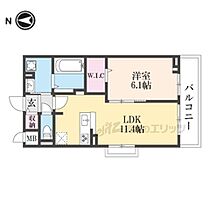 滋賀県甲賀市水口町水口字樋ノ口（賃貸アパート1LDK・2階・42.51㎡） その2