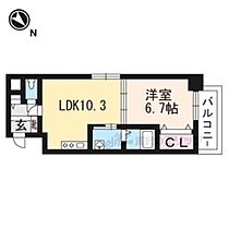 滋賀県大津市京町1丁目（賃貸マンション1LDK・6階・40.12㎡） その1