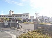 甲西北中学校まで3800メートル