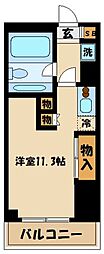 シライ・カンカーサ・ブランカ 1Kの間取図画像