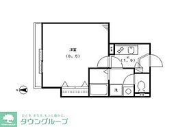 MaisonMagnolia 1Kの間取図画像