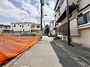 車通りが気にならない！小さなお子様が道路へ飛び出す心配のない安全な住環境