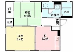 ポラリス 2Kの間取図画像