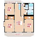 エスペーロ春山3階6.5万円